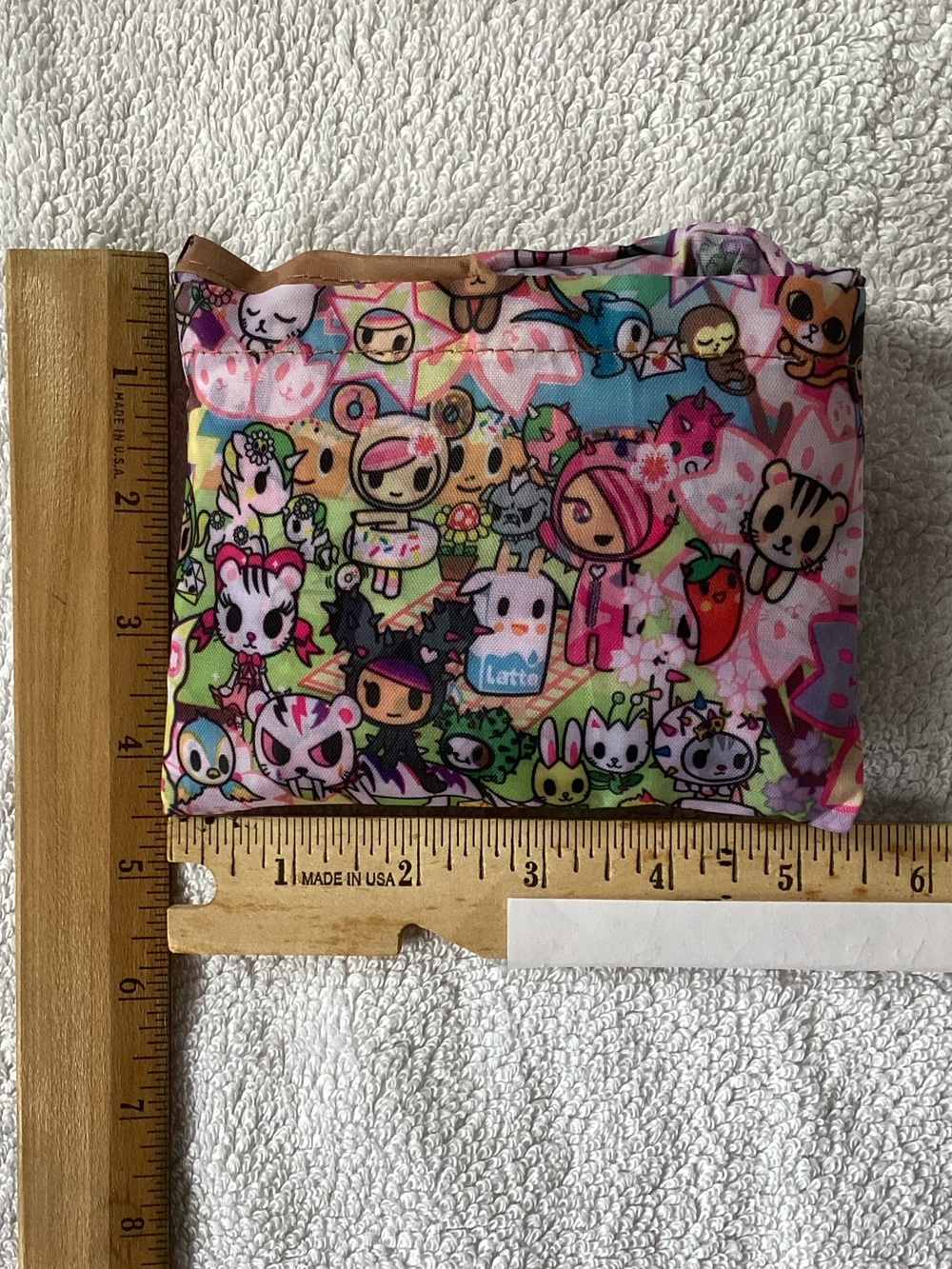NWOT Tokidoki print Foldable Reusable Tote